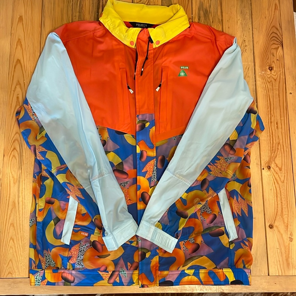 Poler Multicolor Windbreaker Jacket - image 1